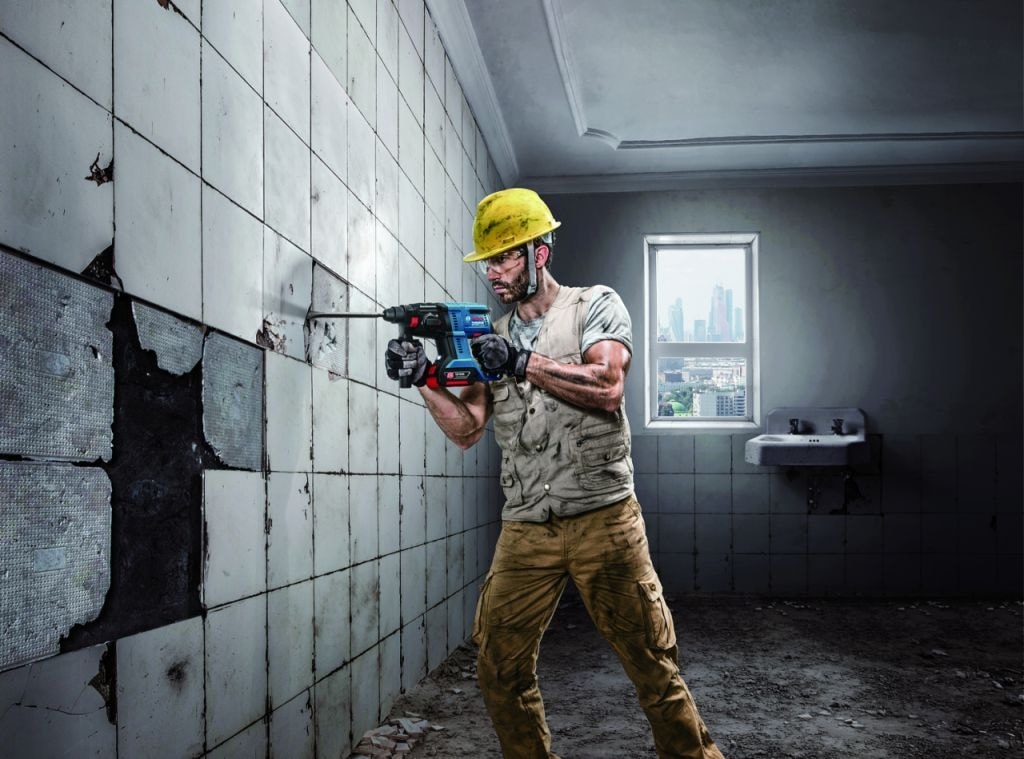 BOSCH Profesyonel GBH 180-LI 18V 4 Ah Çift Akülü Kırıcı Delici Matkap