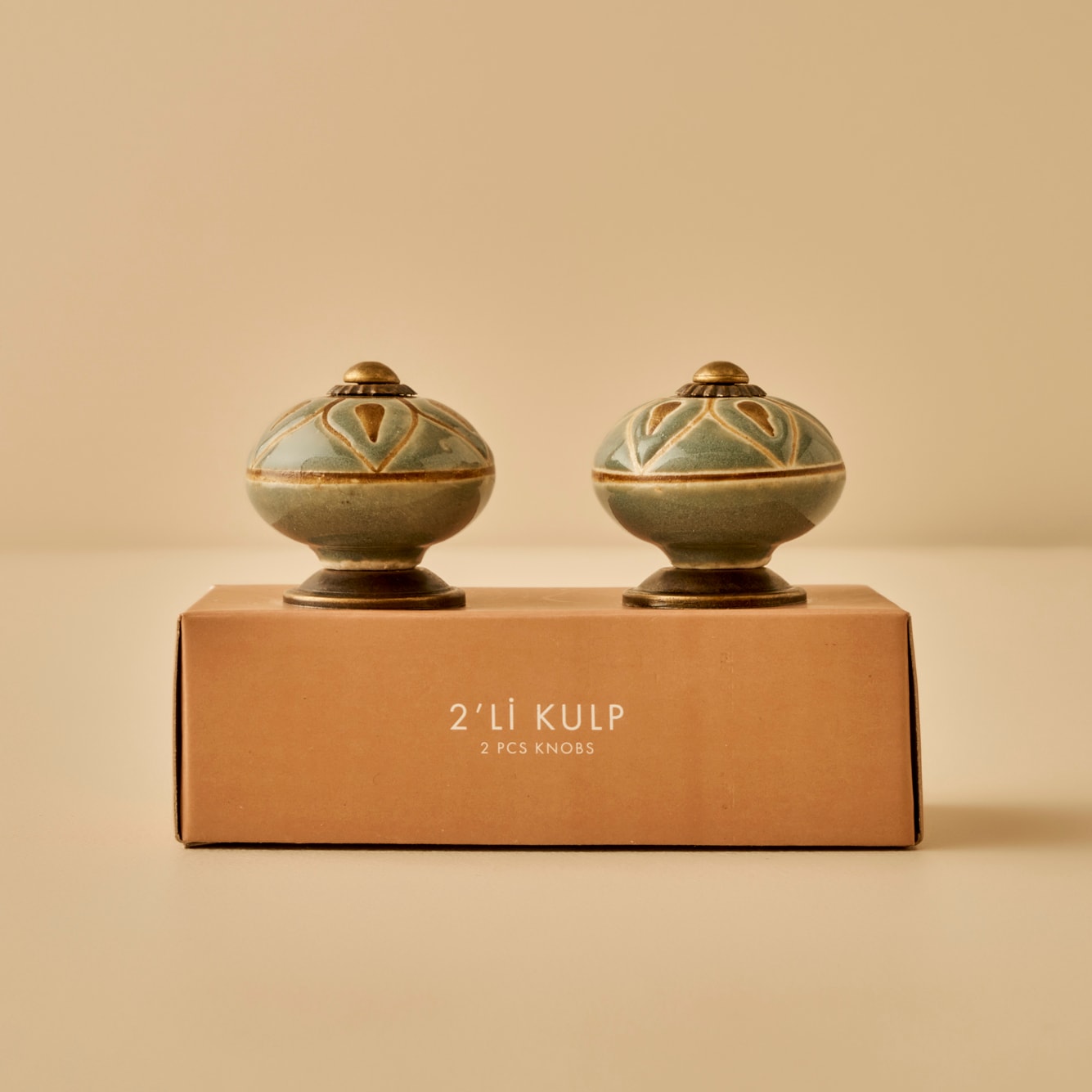 Sasha Kulp 4'lü Gri (6,5x4x4 cm)