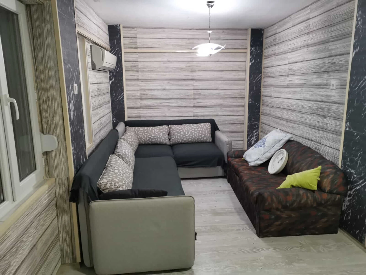 5 Adet (2.5m2) Ahşap Desenli 3 Boyutlu Renkli Strafor Köpük Duvar Kaplama Paneli (WD-704)