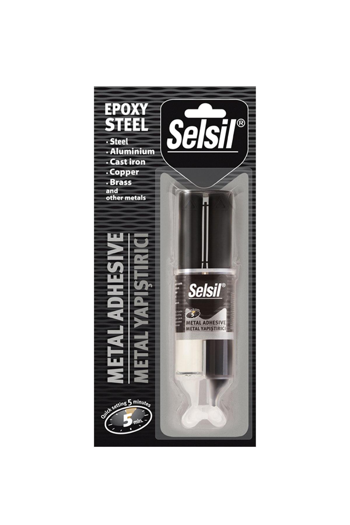 🔩SELSİL 3633 ŞIRINGA METAL EPOKSİ YAPIŞTIRICI