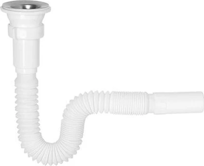 Çöp Makinası Sifonu Tekli