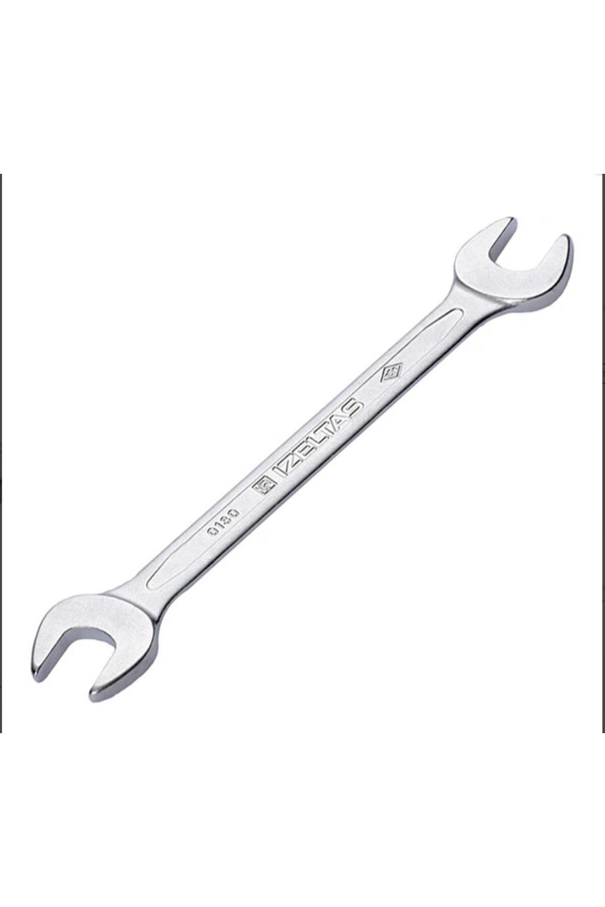 14x15 Mm Uzun Boy Çatal Iki Ağız Anahtar - Izeltaş 0130011415