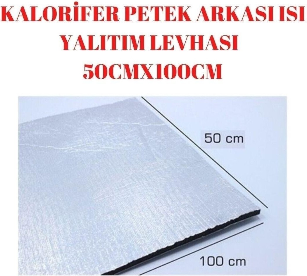 6 ADET-10MM Kalınlık Tasarruf Için Kalorifer Petek levha Arkası Isı Yalıtım Levha Doğalgaz Fatura Düşürün