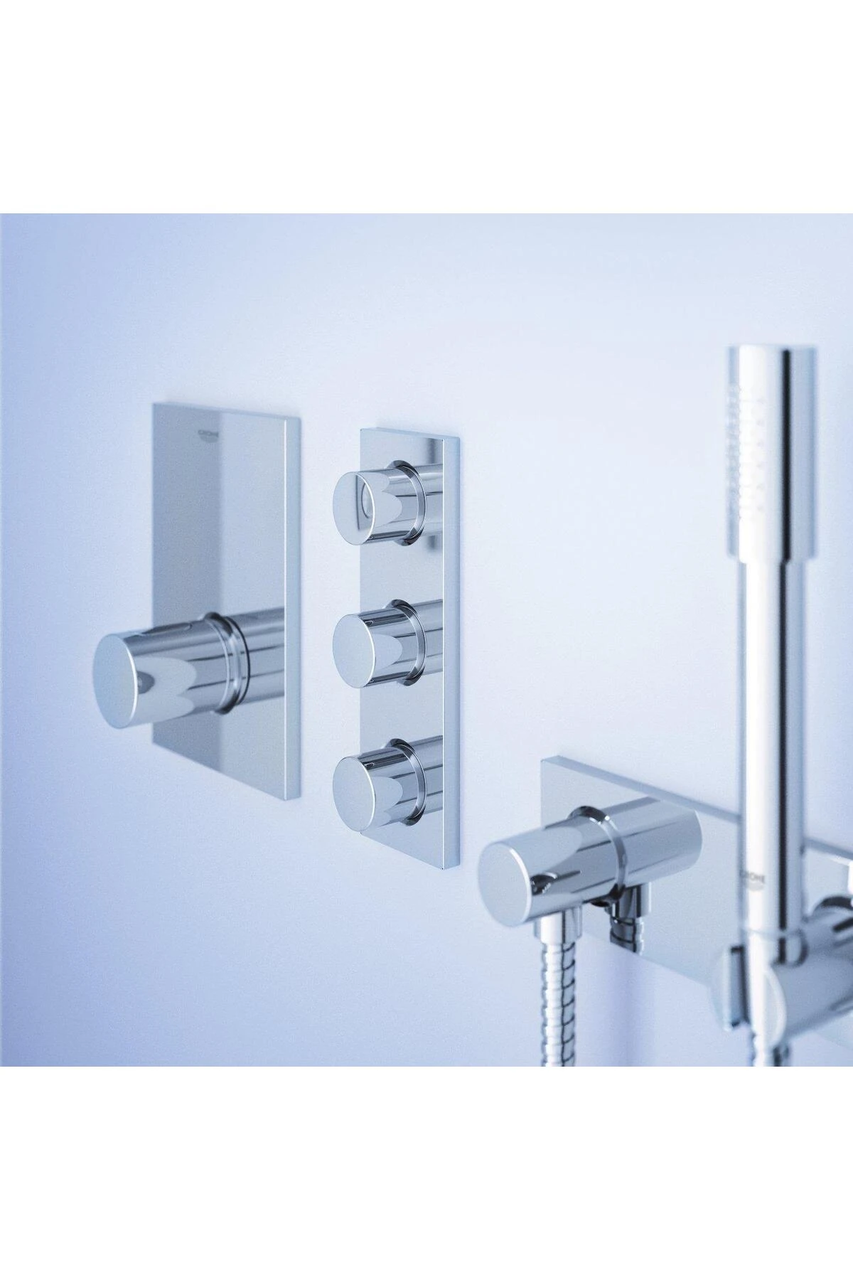 Grohtherm F Üç Noktadan Akış Kontrollü Kumanda - 27625000