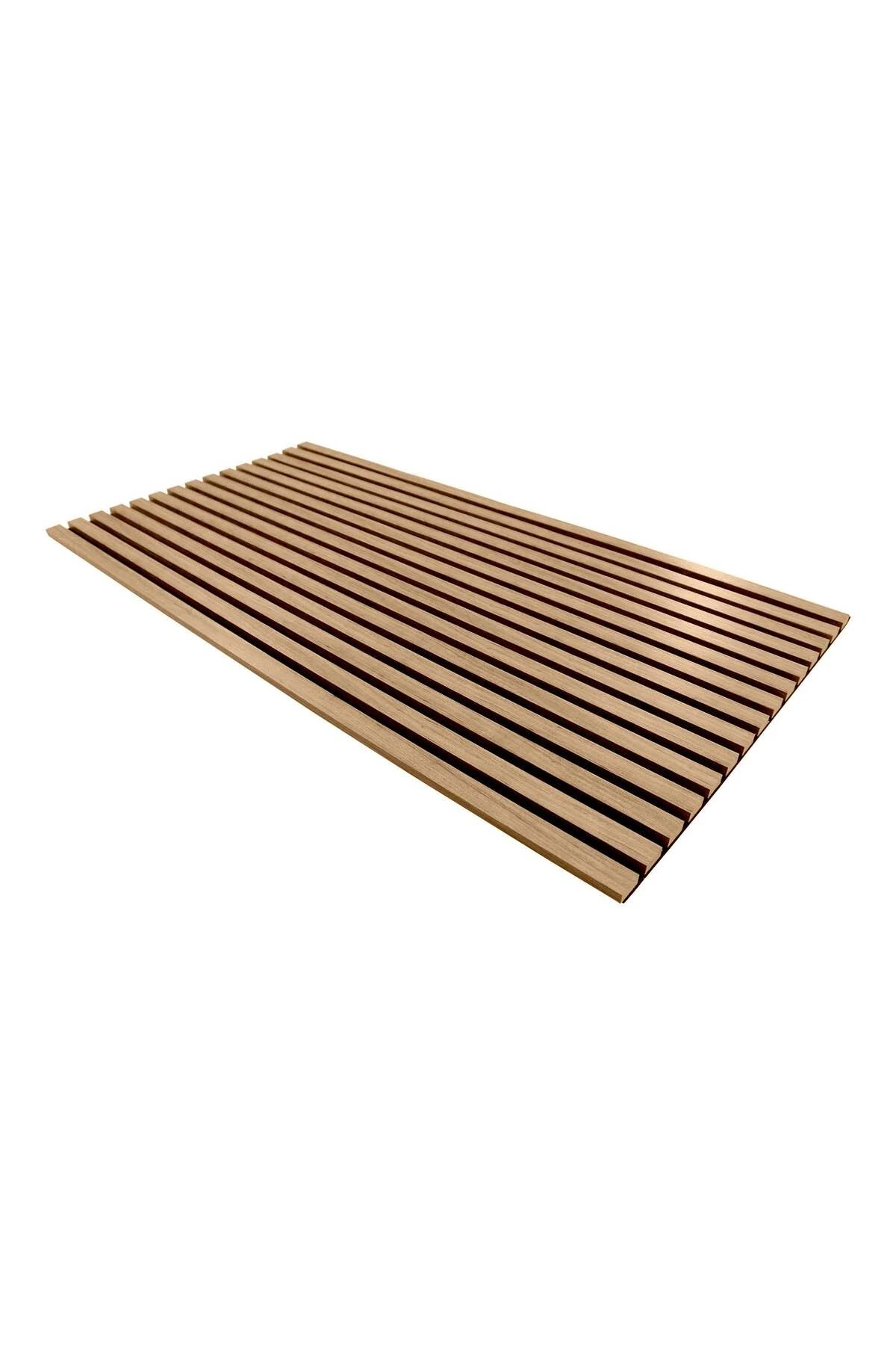 Vera 60x275 Cm Teak Plus Akustik Duvar Paneli / Mdf /4 Mm Keçe/ 9mm Çıta