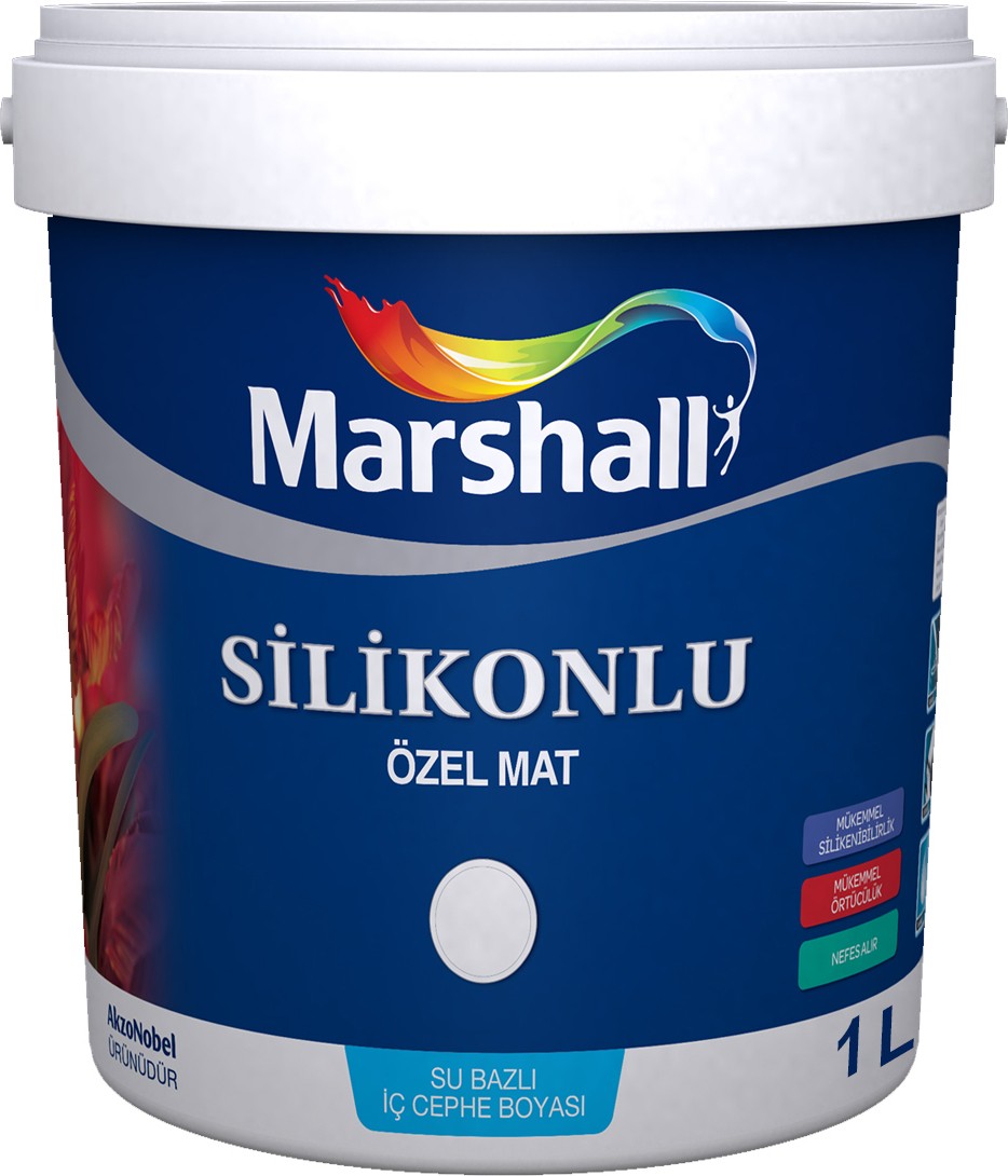 Silikonlu Özel Mat Bohem Gri 0,75 Lt (1 Kg)