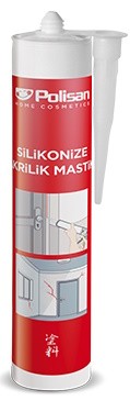 Polisan Silikonize Akrilik Mastik 280 ml