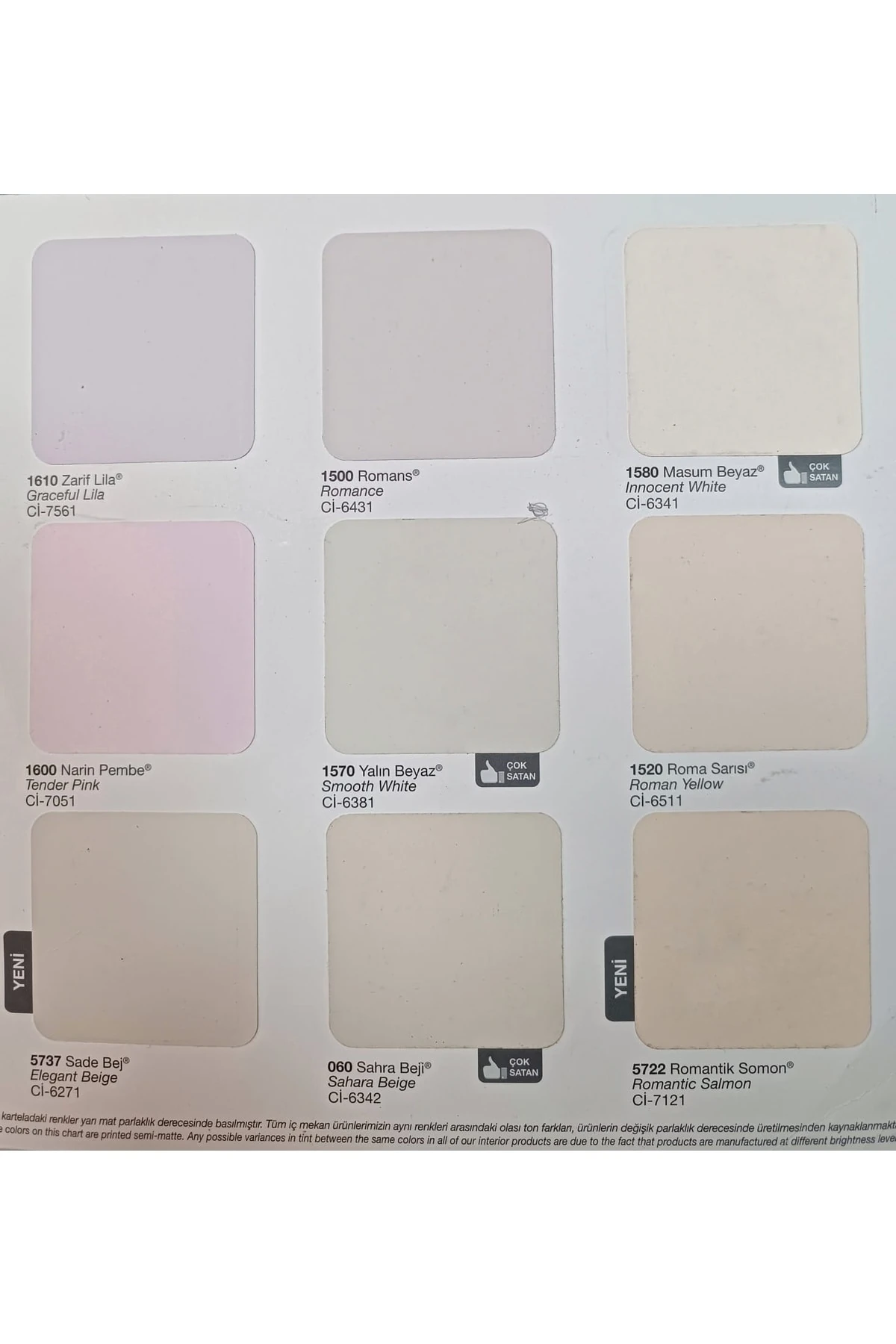 Silinebilir Matplast Extra Iç Cephe Boyası 2.5 Lt