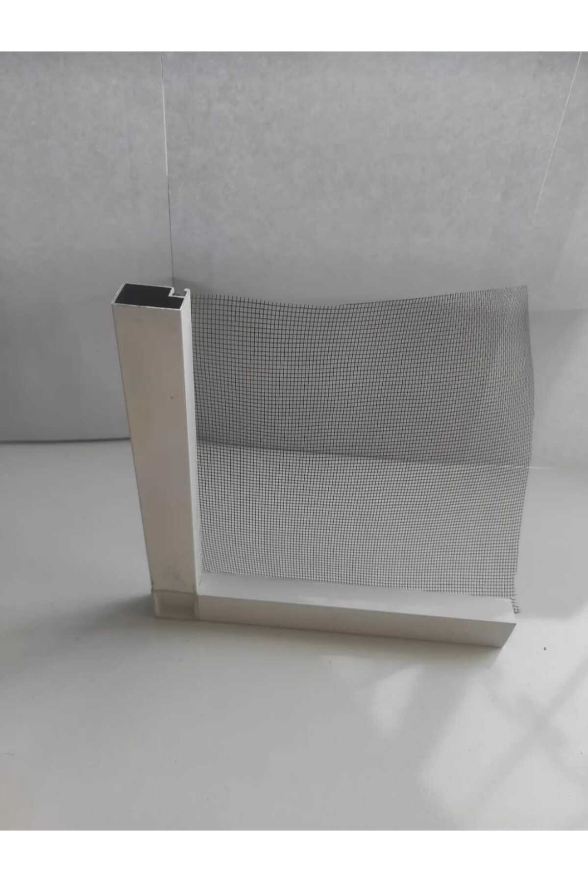 Menteşeli Beyaz Renk Pencere- Kapı Sinekliği 15 No ( 230 - 250 X 30 - 80)