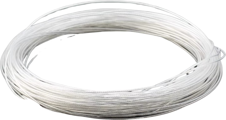Kalaylı Bakır Kordon Kablo 0.22MM Şeffaf Montaj Kablosu Çok Damarlı ( 100 Metre)