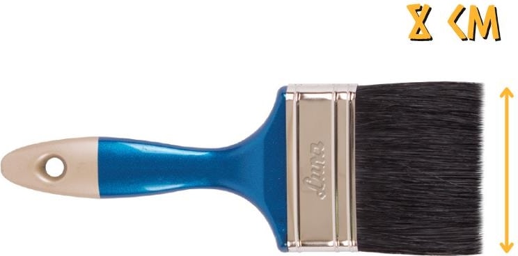 İZMİR FIRÇA Izmir Fırça Castor Yağlı Boya Fırçası No: 3 - 8 Cm.