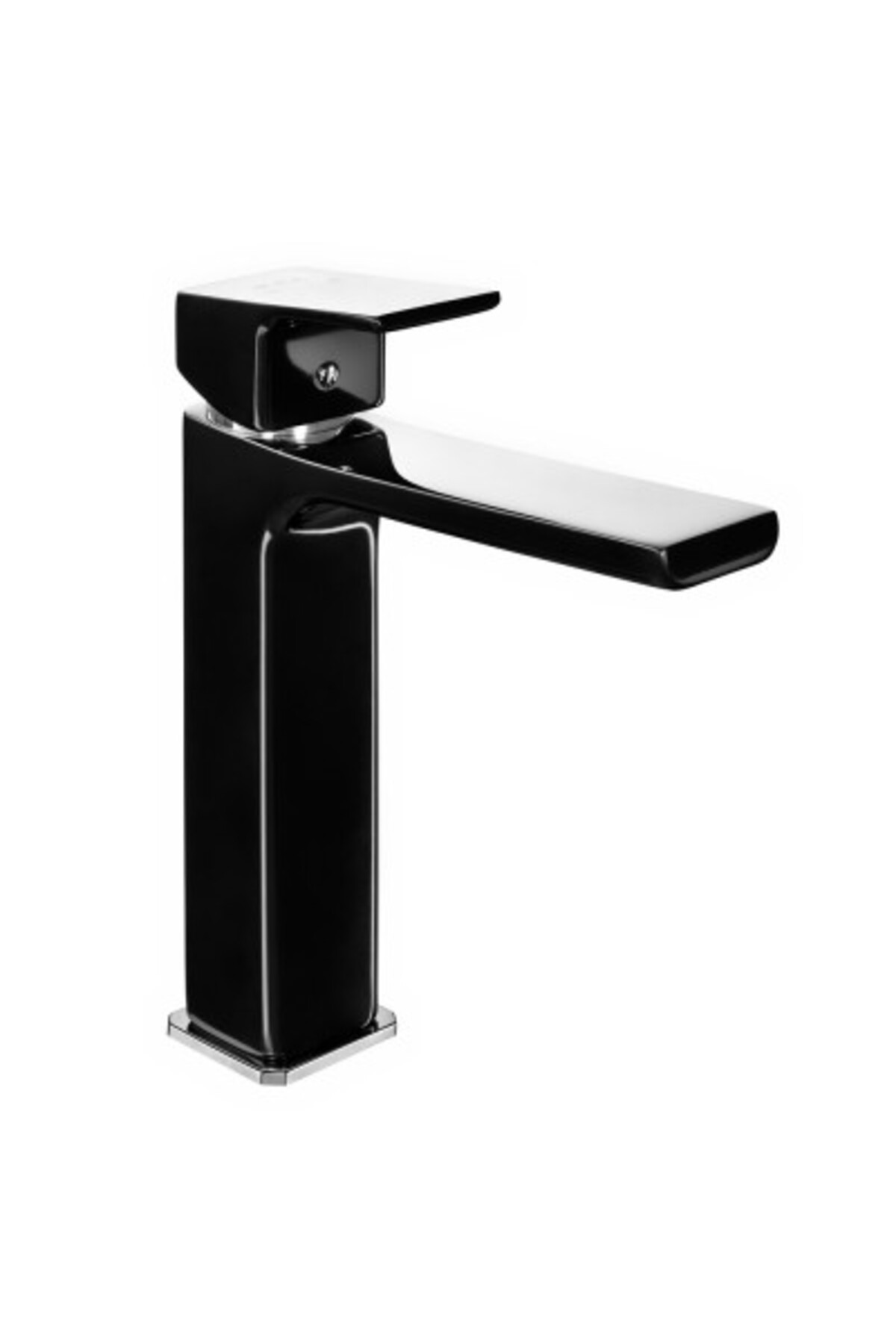 Tiera Orta Boy Lavabo Bataryası- Krom Siyah 103588003