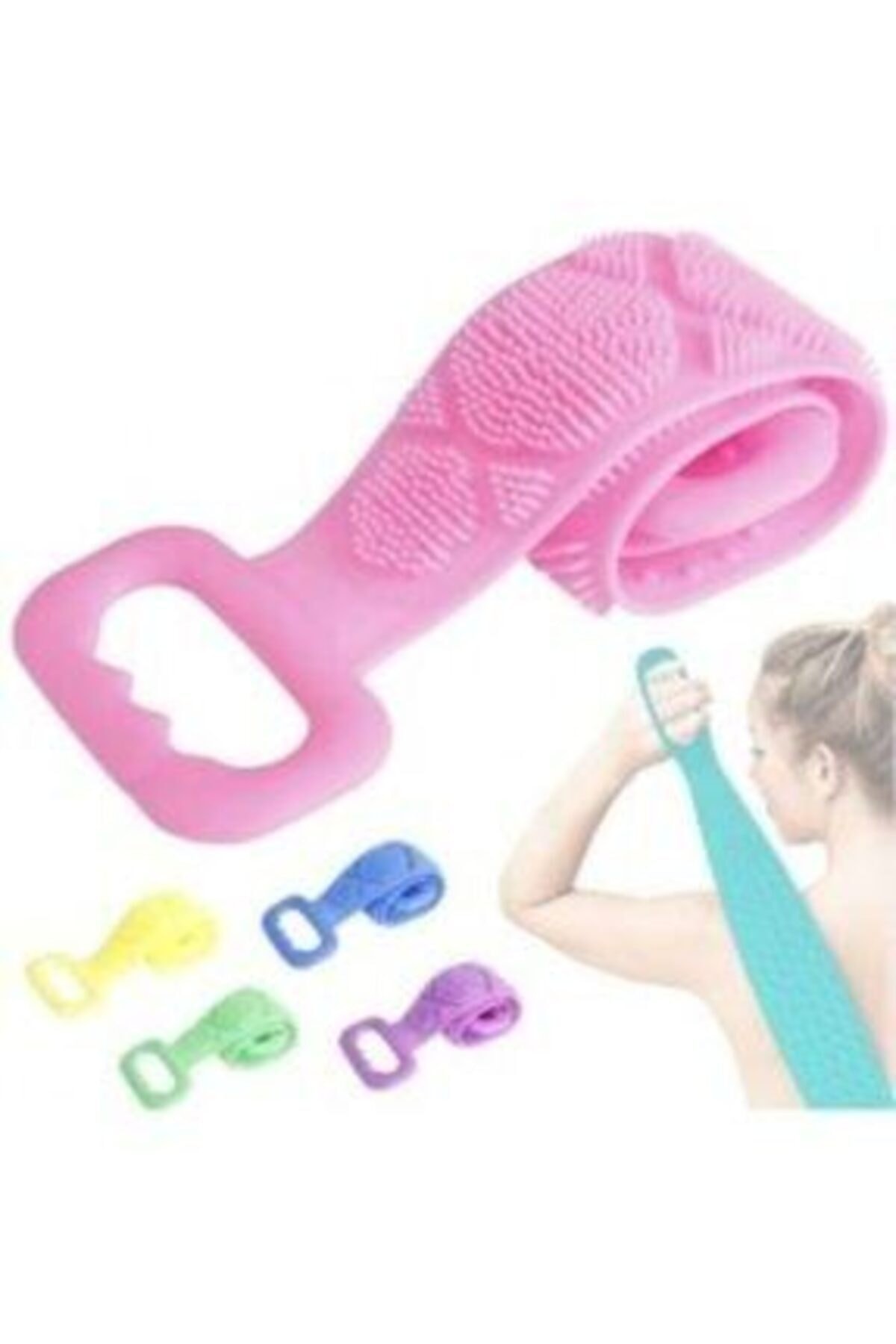 Silikon Banyo Kesesi Çift Taraflı
