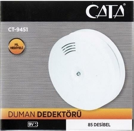 CT-9451 Duman Dedektörü Pilli