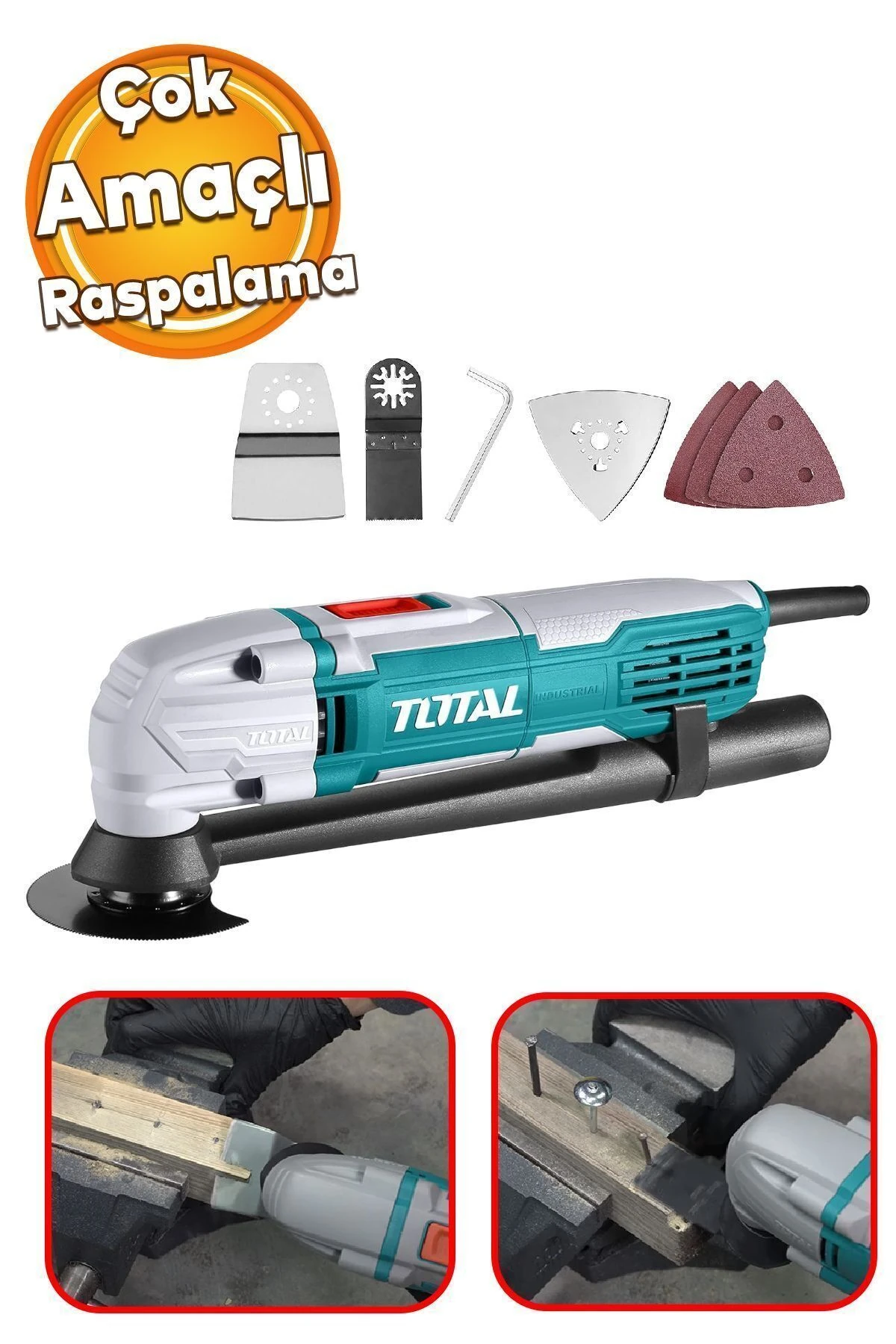 Çok Amaçlı El Aleti Kablolu 220 V Paspaslama 300 W TS3006 Raspalama Testere Kazıyıcı Kesici