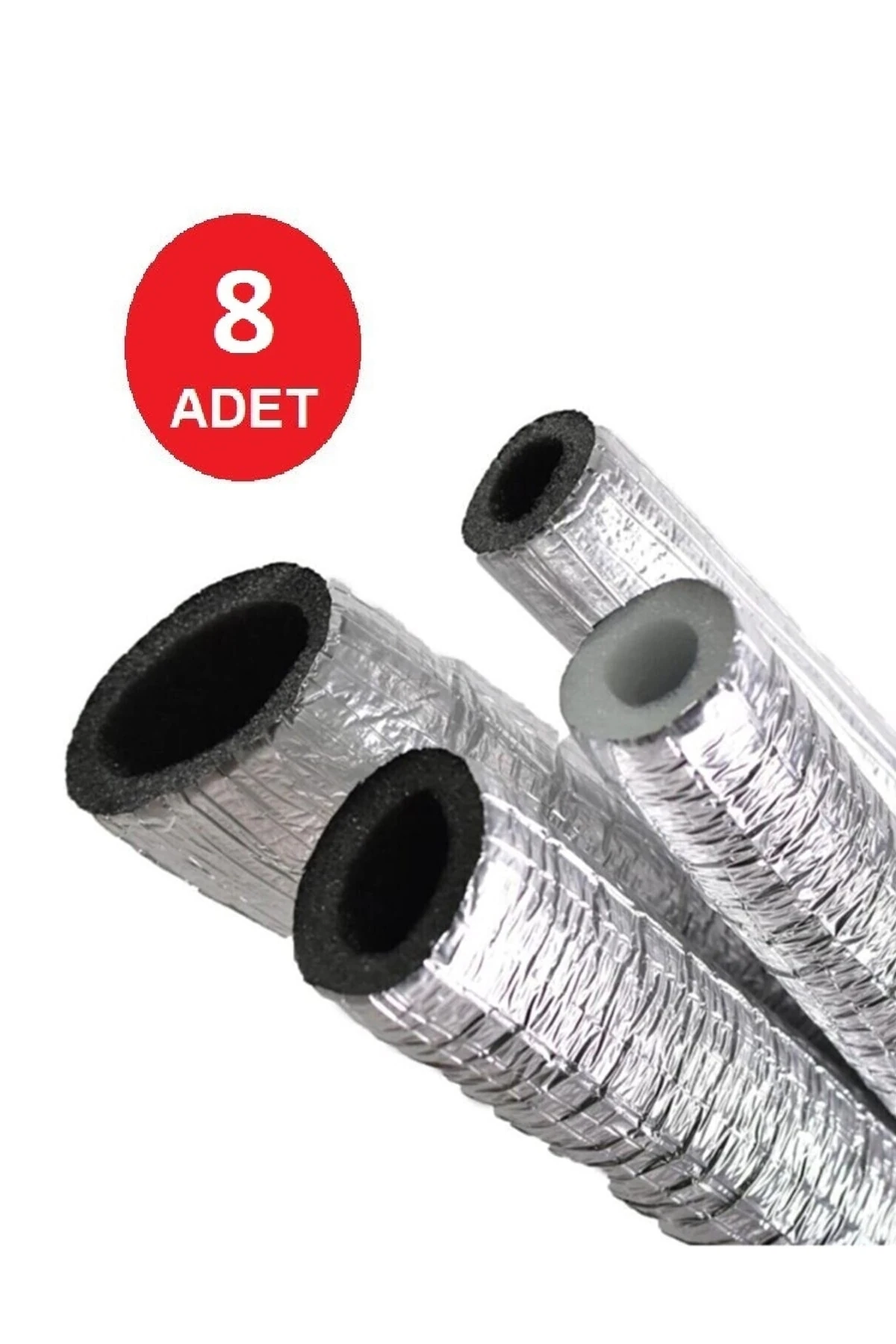 Folyolu Izole Boru Kılıfı 22mm (1/2) 1x8 = 8 Metre