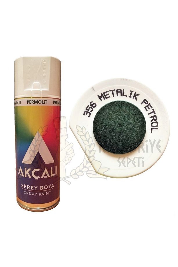Akrilik Sprey Boya METALİK PETROL MAVİ (Simli) 400 ml - 356