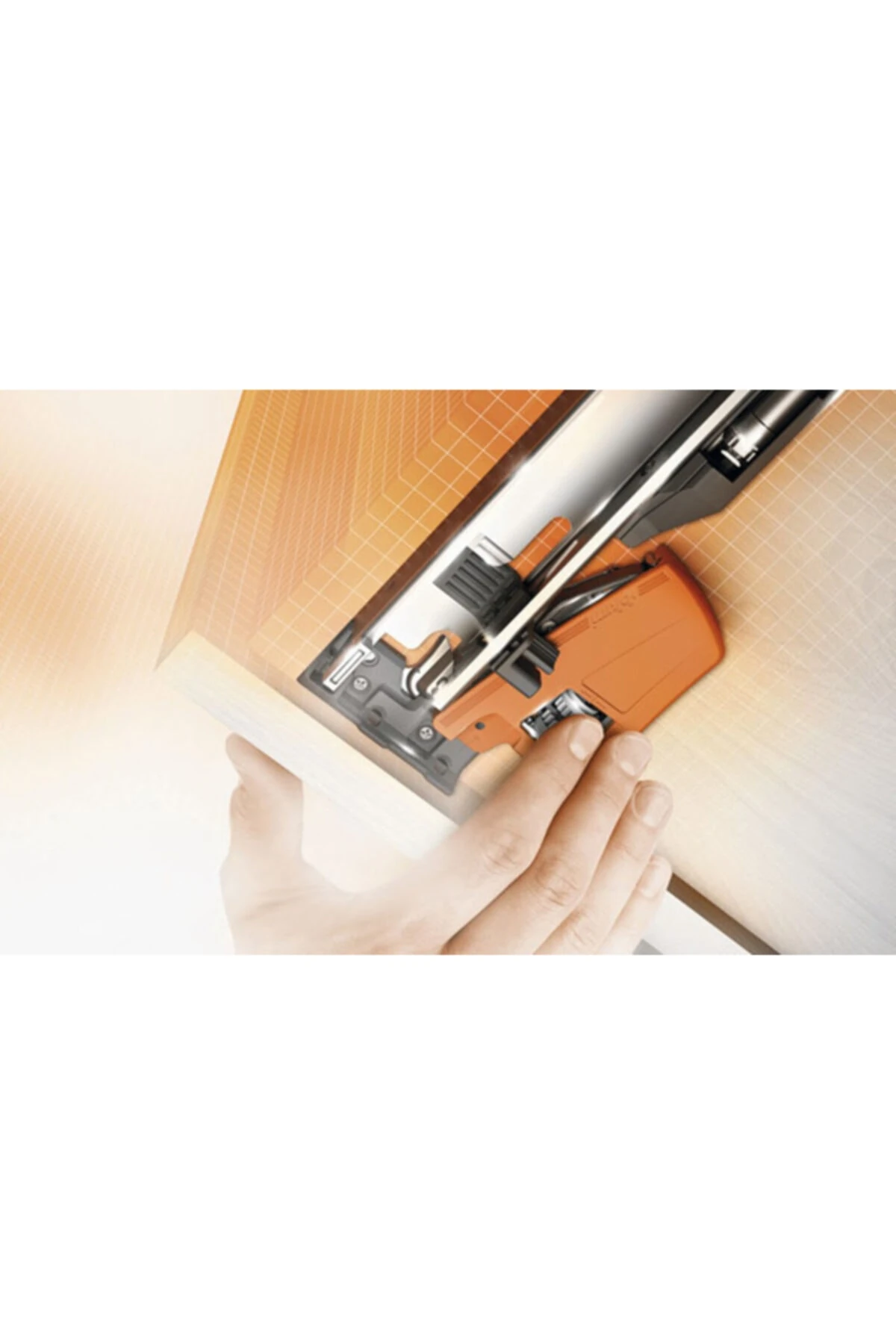 766h6500s Blum Movento Çift Açılım Frenli Ray 65 Cm