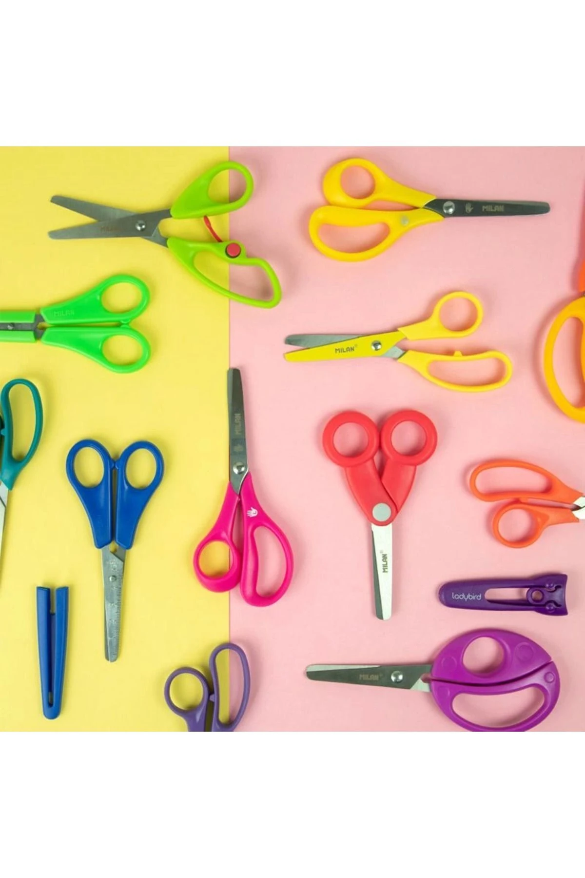 14190616 School Okul Makası Kısa Boy - 16 Lı