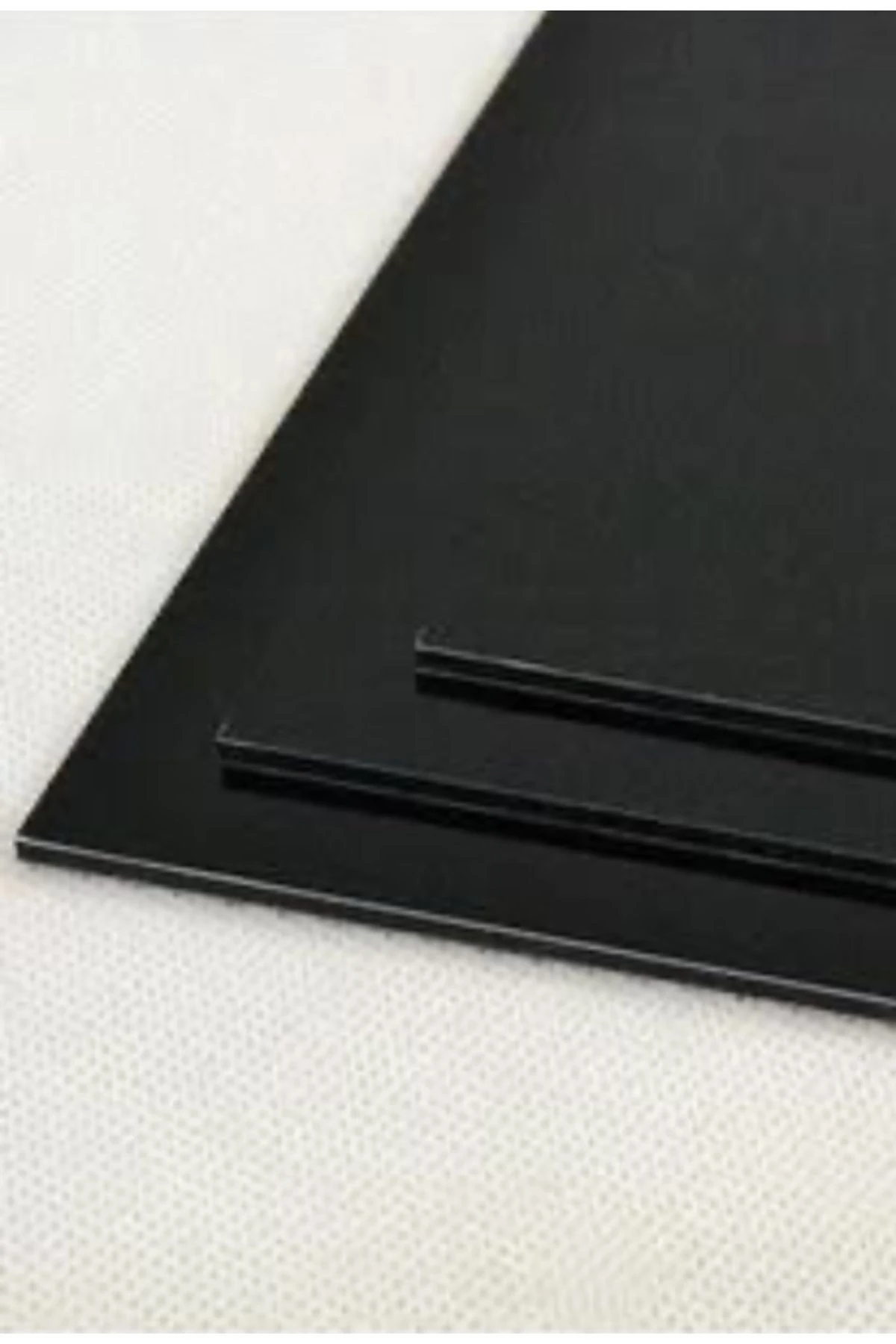 4 MM SİYAH ALÜMİNYUM KOMPOZİT PANEL LEVHA 30 X 40