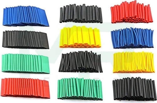 Renkli Makaron Seti 530 Parça - Isıyla Daralan Kablo