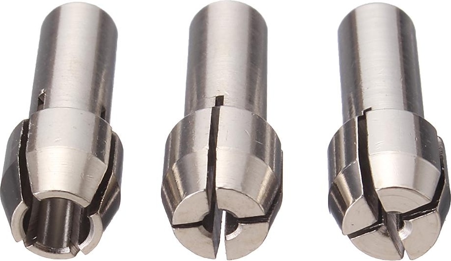 10 Adet Pirinç Matkap Chuck Collet Uçları Dremel Döner Için 0.5-3.2mm 4.3mm Shank (Yurt Dışından)