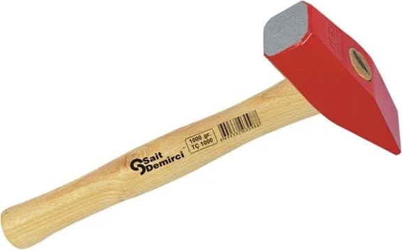 Boyalı Tesviyeci Çelik Çekiç 2000 gr
