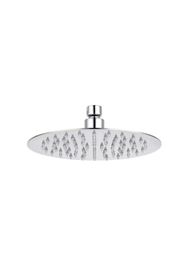 Tepe Duş Başlığı Oval Slim 304 Metal Ø20 cm KTD105