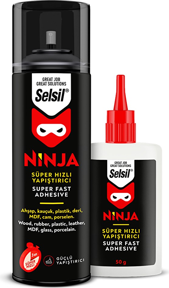 Ninja Süper Hızlı Yapıştırıcı 400 ML+100 gr