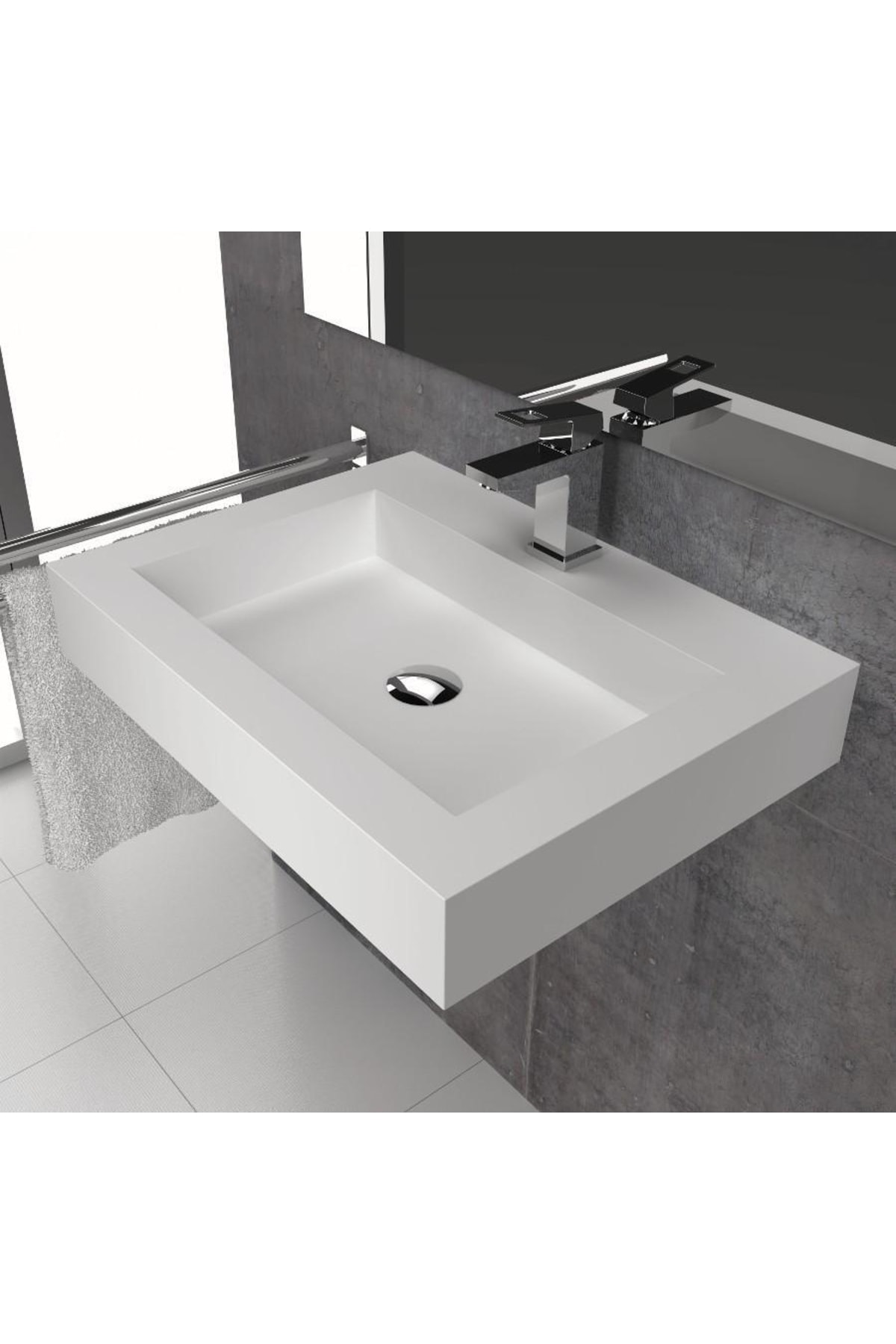 Basmalı Krom Kaplama Pop-up Banyo Lavabo Sifonu Körüklü Su Sızmasını Önler Tüm Kalıp Gövde