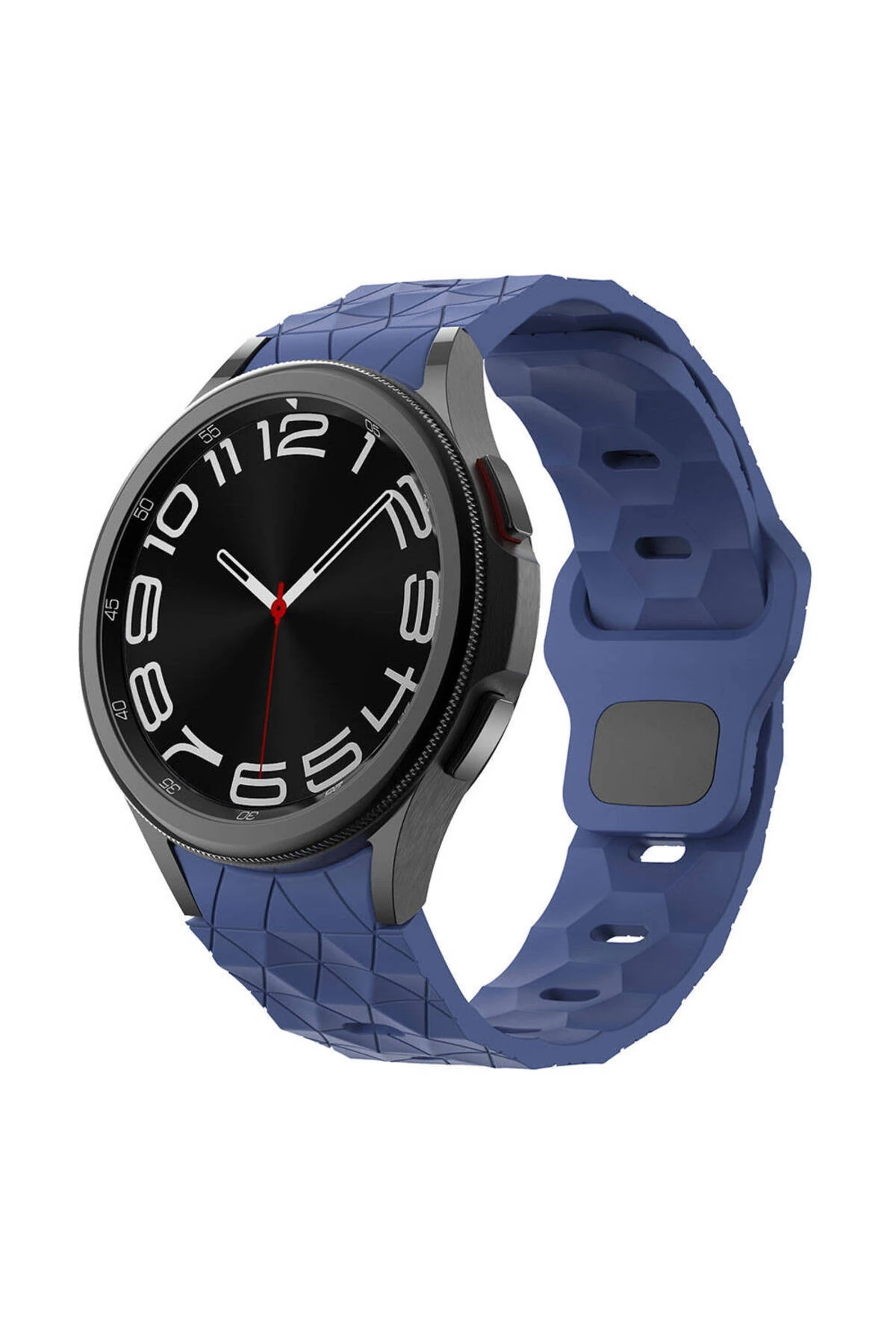 Samsung Galaxy Watch 6 47mm Classic Kordon Kayış Prizma Desen Silikon KRD-116
