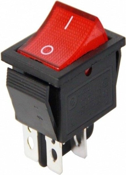 IC-104C Geniş Işıklı 4p Açma Kapama On Off Anahtar Aç Kapa Düğme Buton