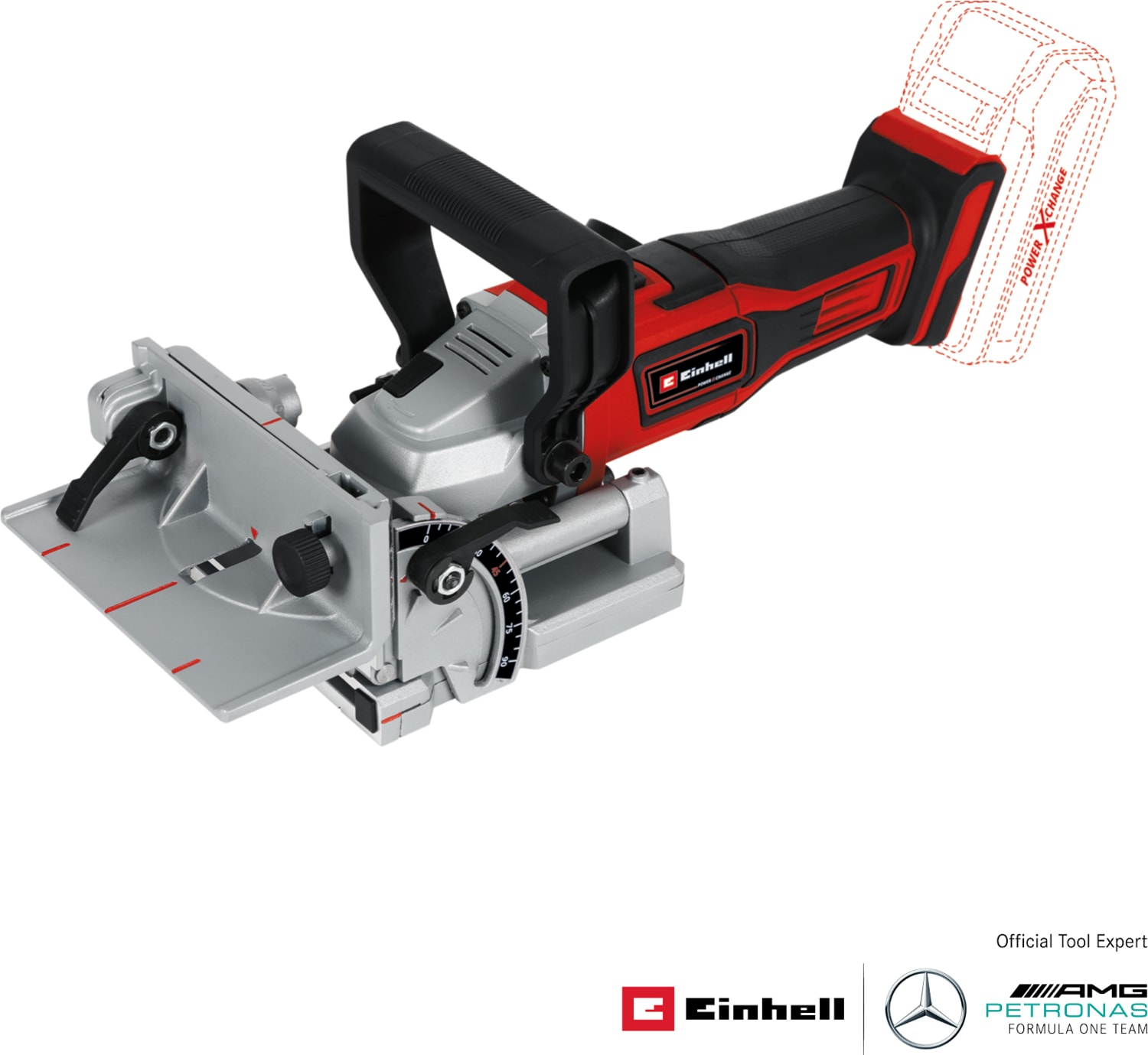 EİNHELL Akülü Yassı Dübel Frezesi TE-BJ 18 Li-Solo Power X-Change (18 V, Li-Ion, Kademesiz Açı/Yükseklik Ayarı, 6 Kademeli Derinlik Ayarı, Akü ve Şarj Cihazı Dahil Değildir) - 4350630
