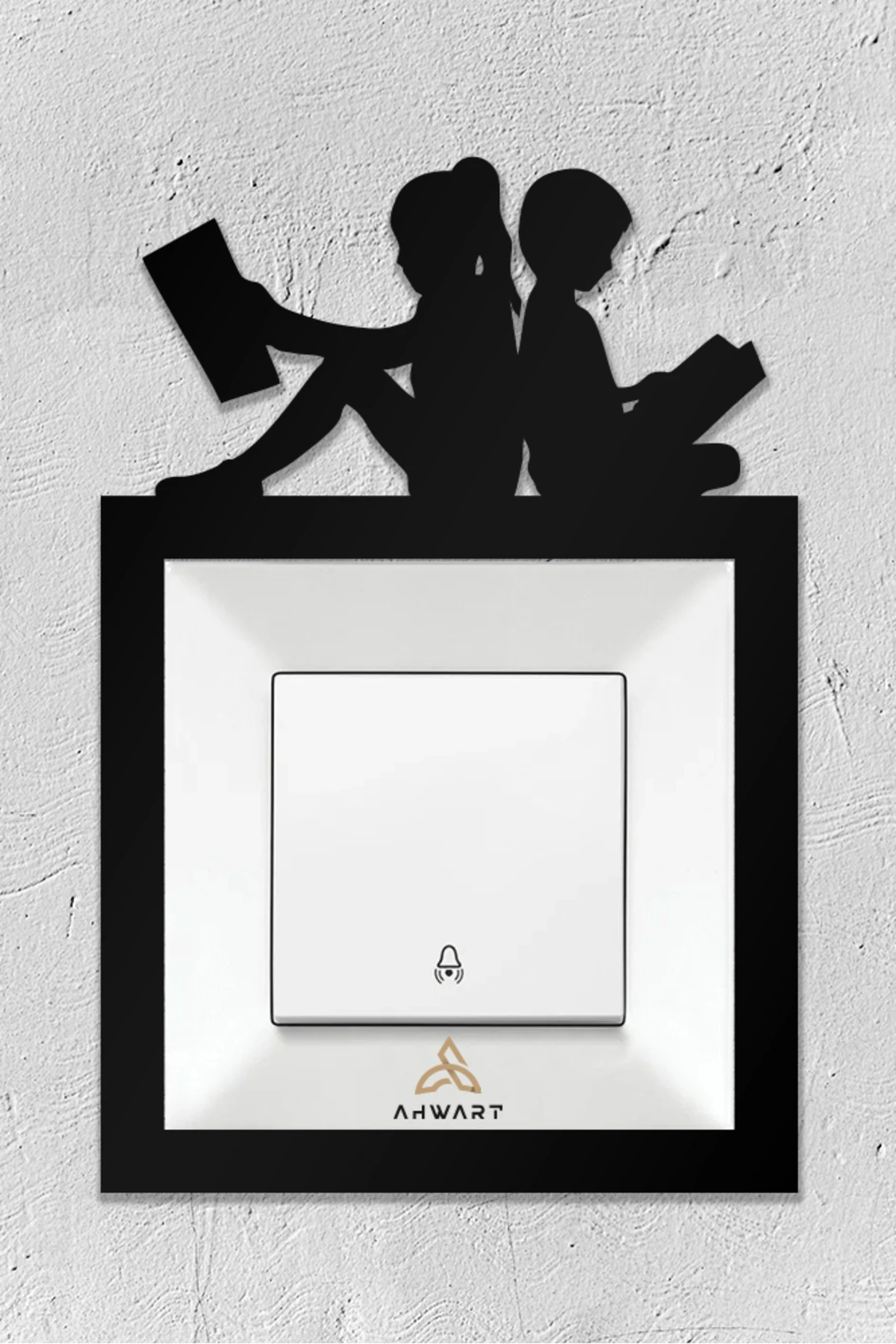 Çocuk Odası Ahşap Priz Çerçevesi, Dekoratif Priz ve Anahtar Çerçevesi