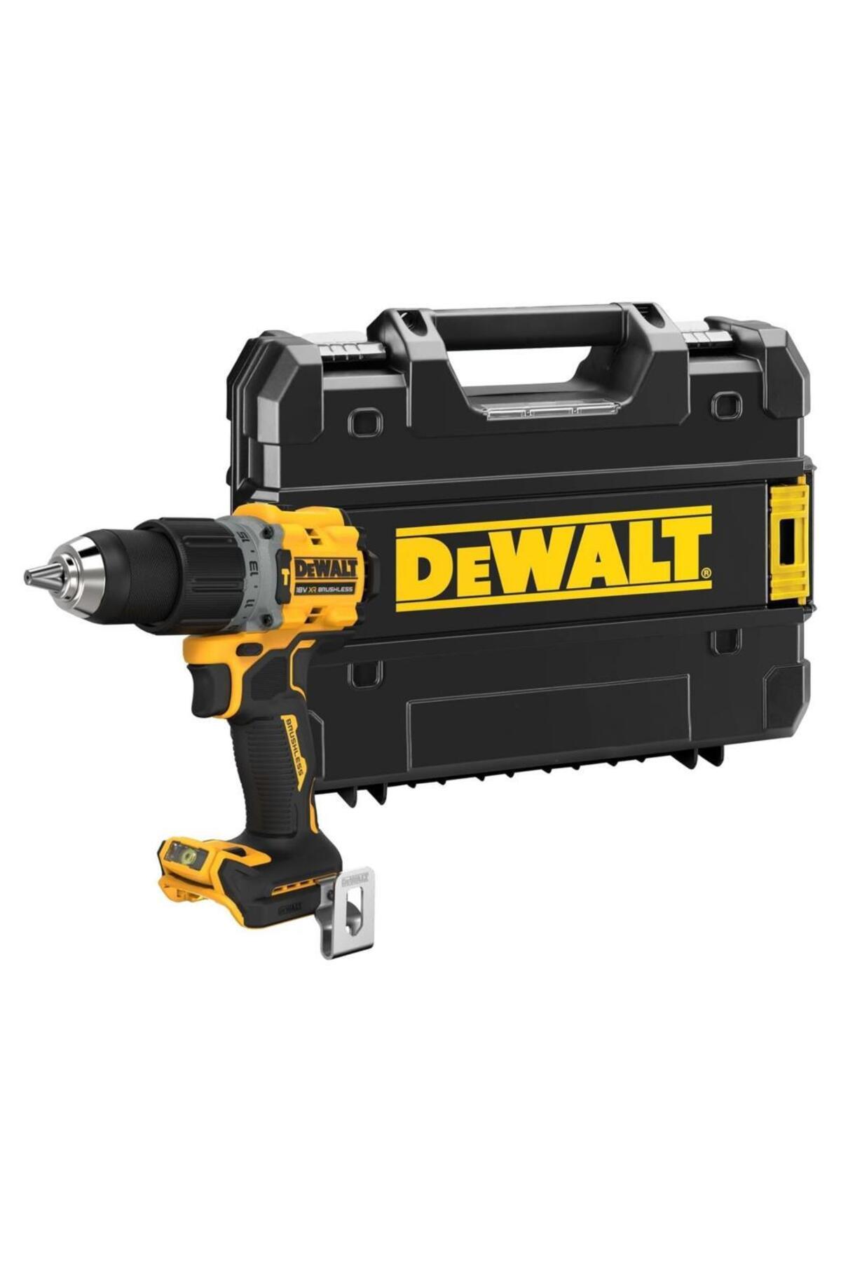 DEWALT Kömürsüz Akülü Darbeli Matkap 90Nm (Akü Hariç) DCD805NT-XJ