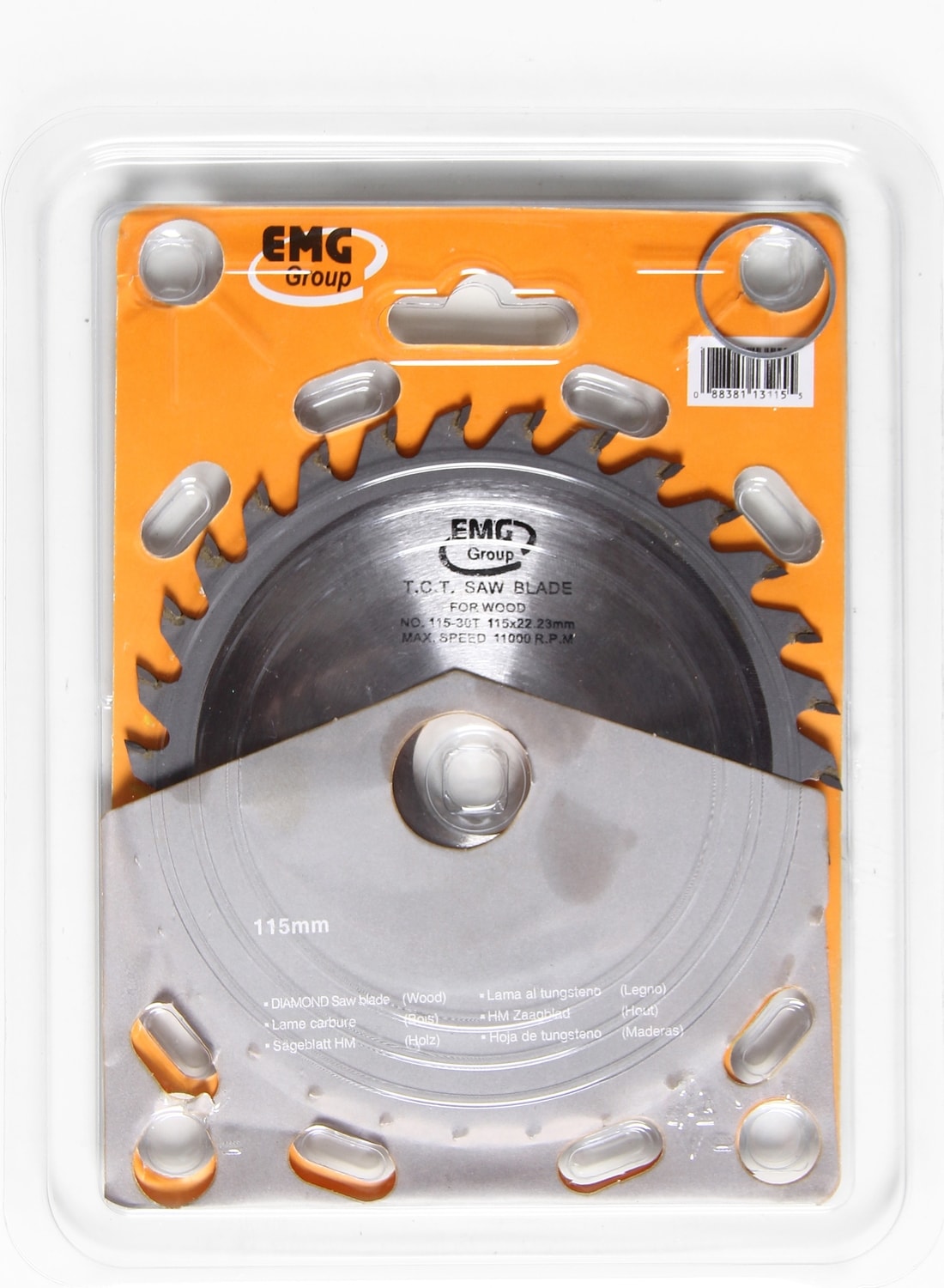 KARBOSAN 3'lü 115 mm Turbo Mermer Fayans Ahşap Metal Kesme Disk Seti