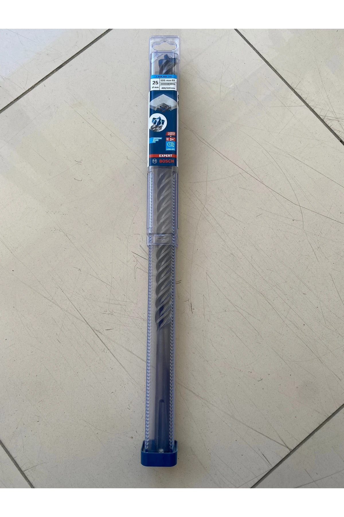 Kırıcı Delici Uç SDS-Max-8X Expert 25x520 mm (1 Adet)