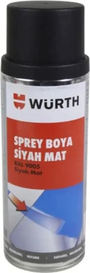 Mat Siyah Sprey Boya Tampon Boyası Oto Boyası Germany 400ML