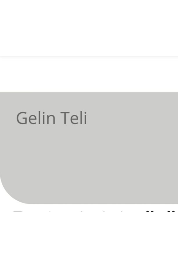 Maximum Silikonlu Gelin Teli 15 Lt