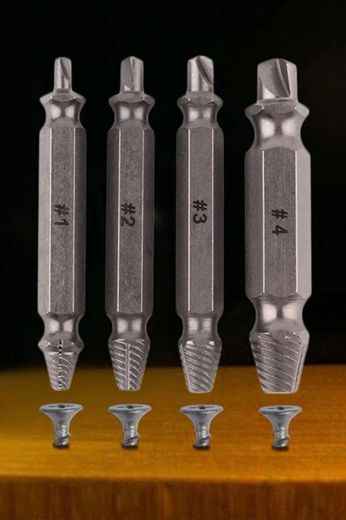 Speed Out Hasarlı Bozuk Vida Çıkarıcı Hasar Görmüş Vida Sökme