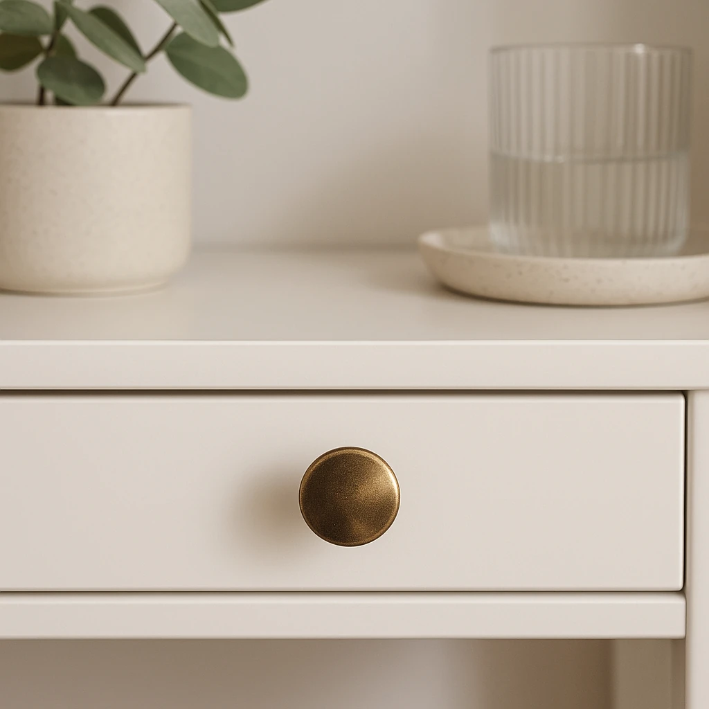 5 Adet Lüks Metal Eskitme Sarı Düğme Çekmece, Dolap, Mutfak, Vestiyer Kulbu