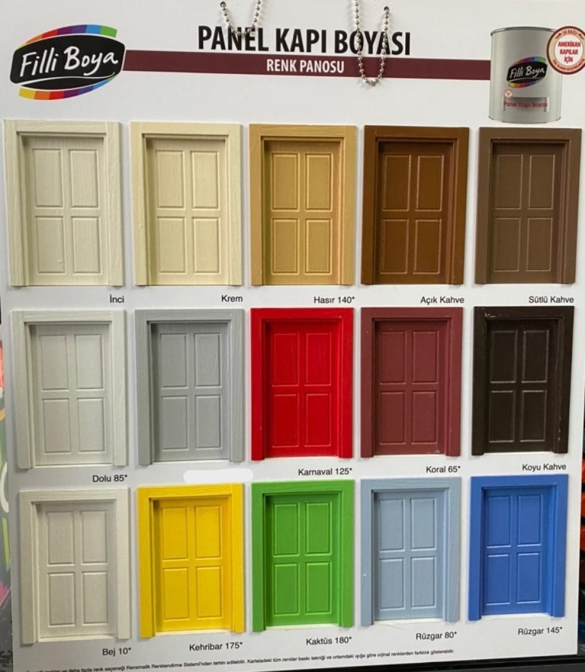Su Bazlı Panel Kapı Boyası 2.5 Lt