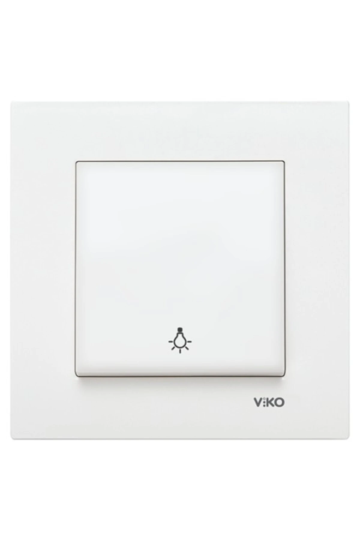 Viko Karre Beyaz Light (ZİL/IŞIK ANAHTARI)(15 ADET)