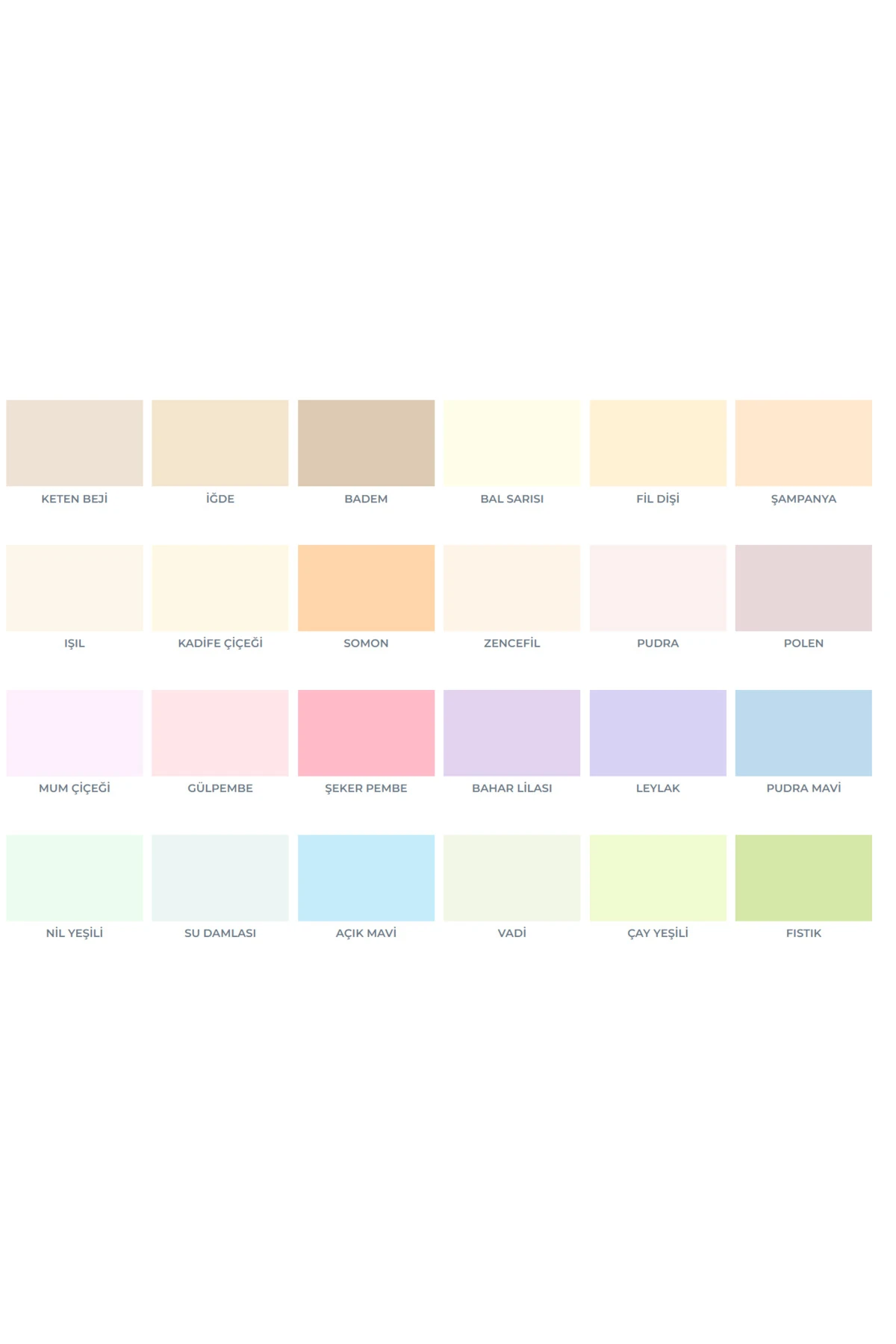 Plastik İç Cephe Duvar Boyası 3,5 Kg-Ekru