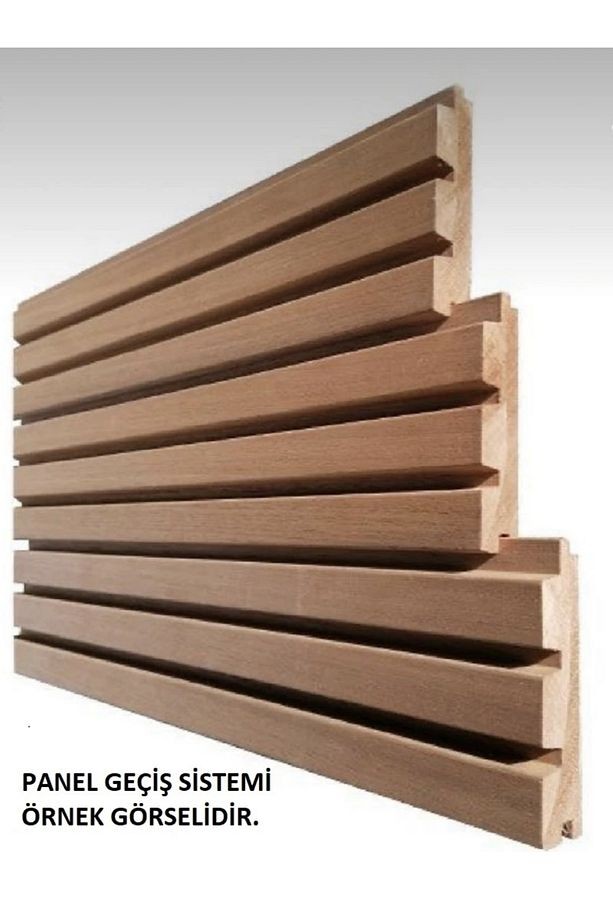Dupa Duvar Panelleri Dekoratif Pvc Kaplama 4 Adet Lb-3771 Teak 248