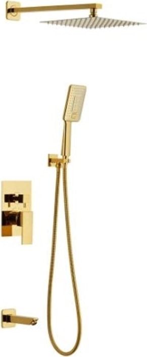 Aqua Ankastre Banyo Seti Gold