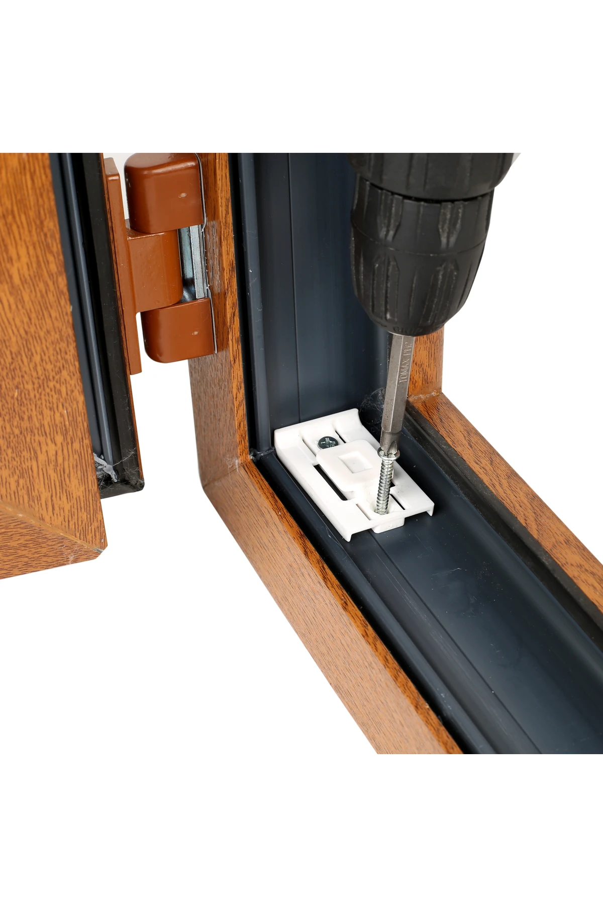 Pencere ve Kapı Tutucu Stoper - Beyaz