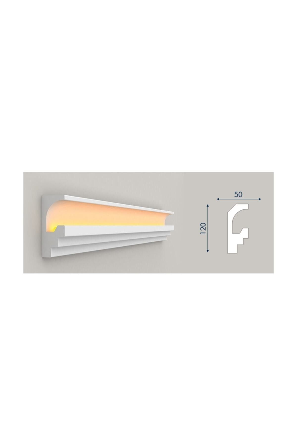 Stropiyer-kartonpiyer Gizli Led Işık Profili (2MT) 2 Adet