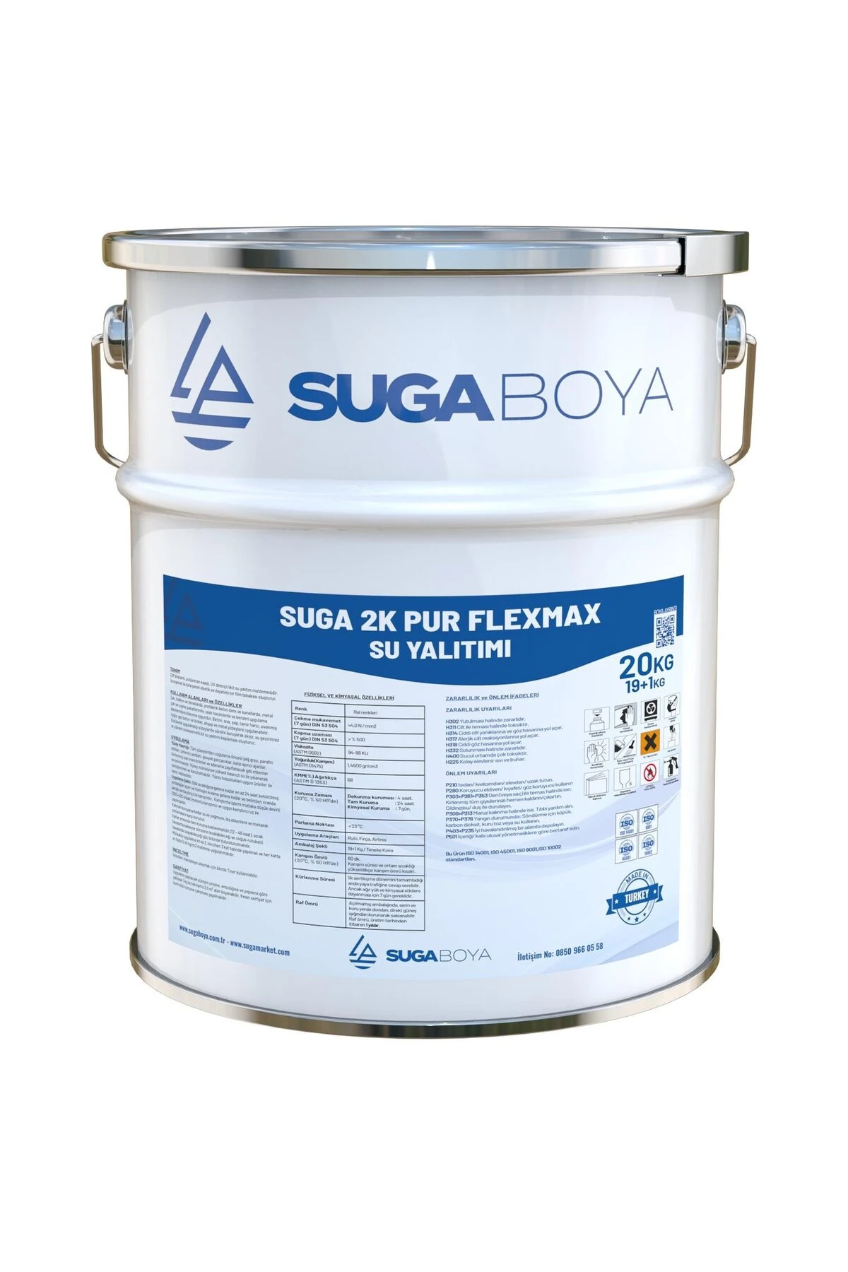 2K PU FLEXMAX ELASTİK MEBRAN 19+1 20 KG