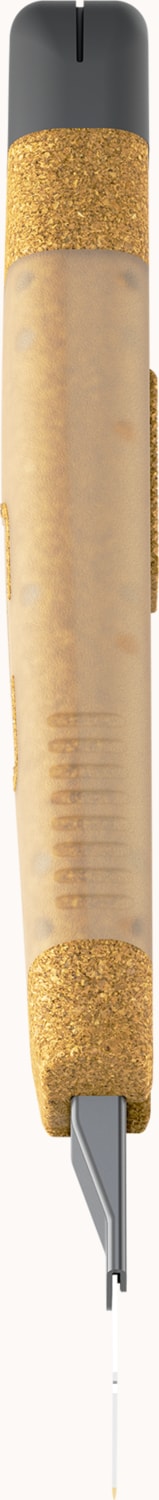 Aura Natura NMUK09-AN %40 Ağaç 18 mm Profesyonel Kaymaz Tutuşlu Maket Bıçağı